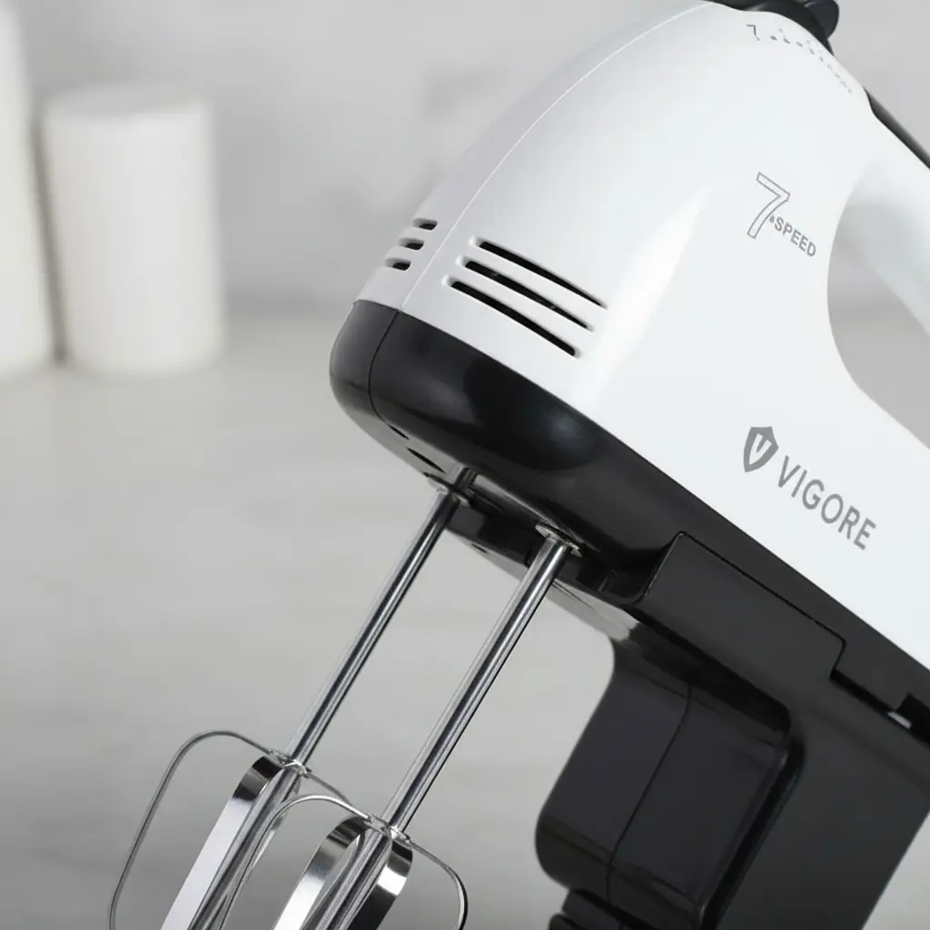 Batidora manual con pedestal 7 velocidades