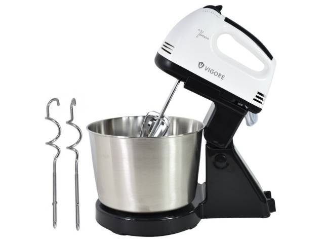 Batidora manual con pedestal 7 velocidades