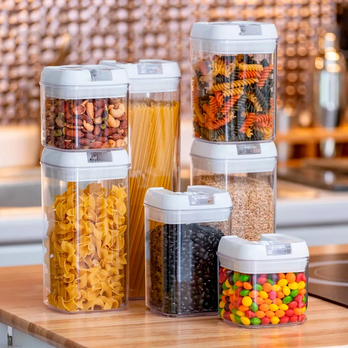 Set 7 Recipientes organizador cocina mueble